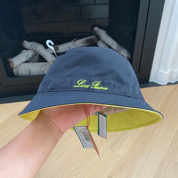 NWT Loro Piana Hype Rain System® Water Repellent Bucket Hat size L - Picture 3 of 6